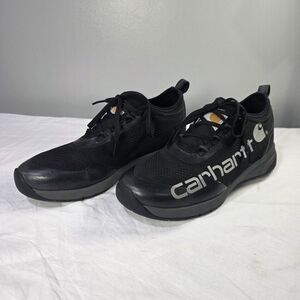 Carhartt Force Black Lace Up Comfortable Safety Workwear Shoes/Sneakers. 9.5